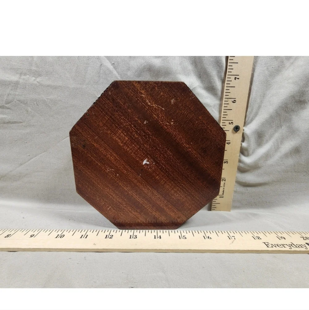 Handmade Inlaid Trinket Stash Jewelry Box Bone Inlaid Sacred Geometric Decor